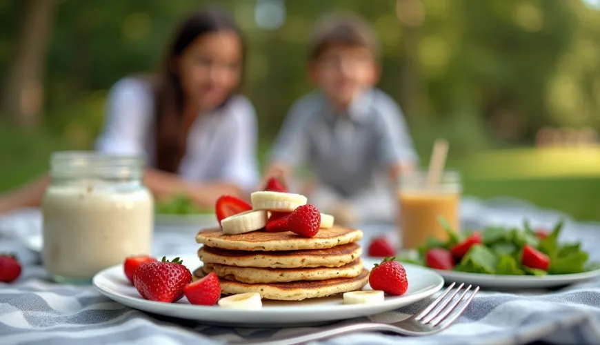 Tortitas fitness de avena para comidas rápidas y deliciosas