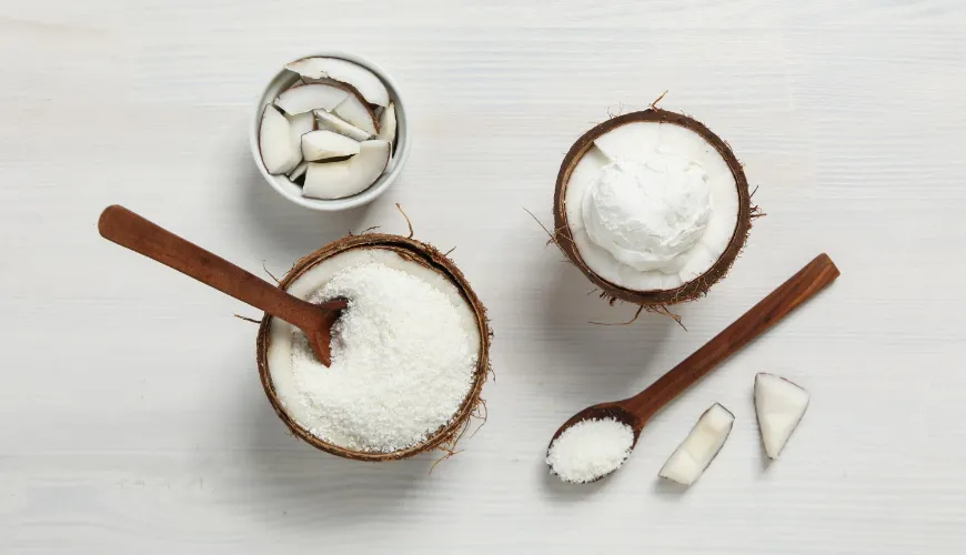 La harina de coco complementa perfectamente las recetas tradicionales no sólo de los pasteleros.