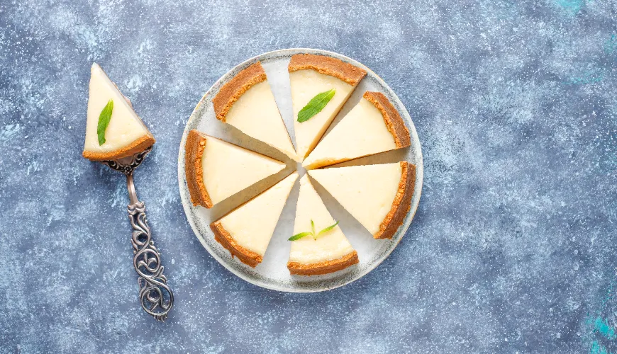 Un delicioso pastel de crema y requesón que te encantará