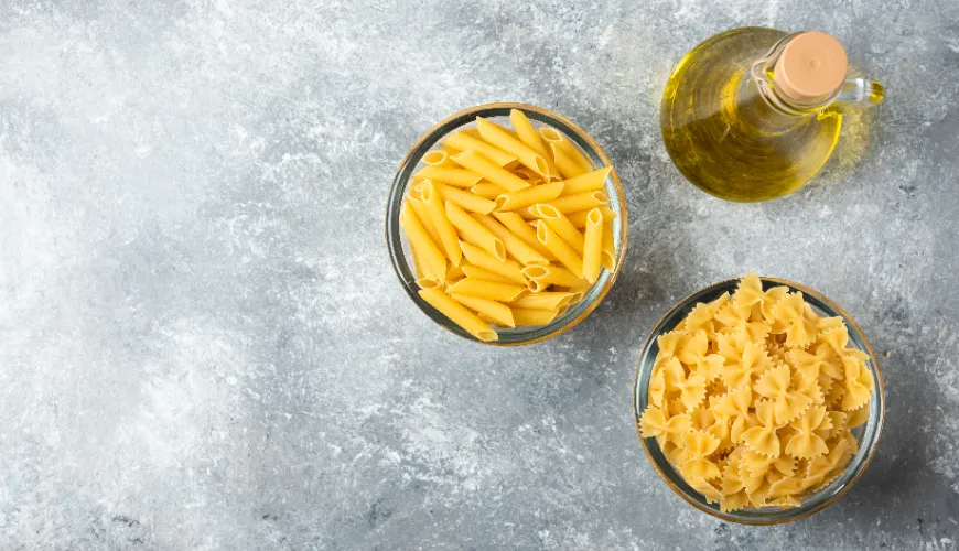 Pasta para una digestión tranquila durante la diarrea