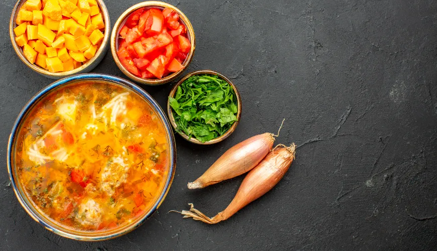 Conserva el verano con un lecho de verduras en conserva